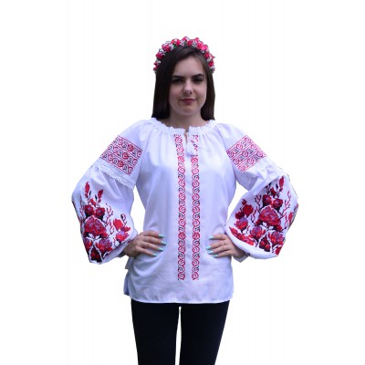 Embroidered blouse "Luxury Malves"